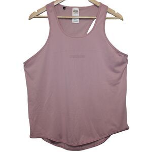 Womens Gymshark Breeze Tank Pink Graphic Print Athletic Tank Top Size Small NWOT
